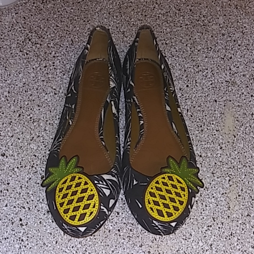 Tory Burch 🍍 flats❤🎄